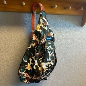 KAVU Rope Sling Bag, NEW, Never Used, Tropical Polyester